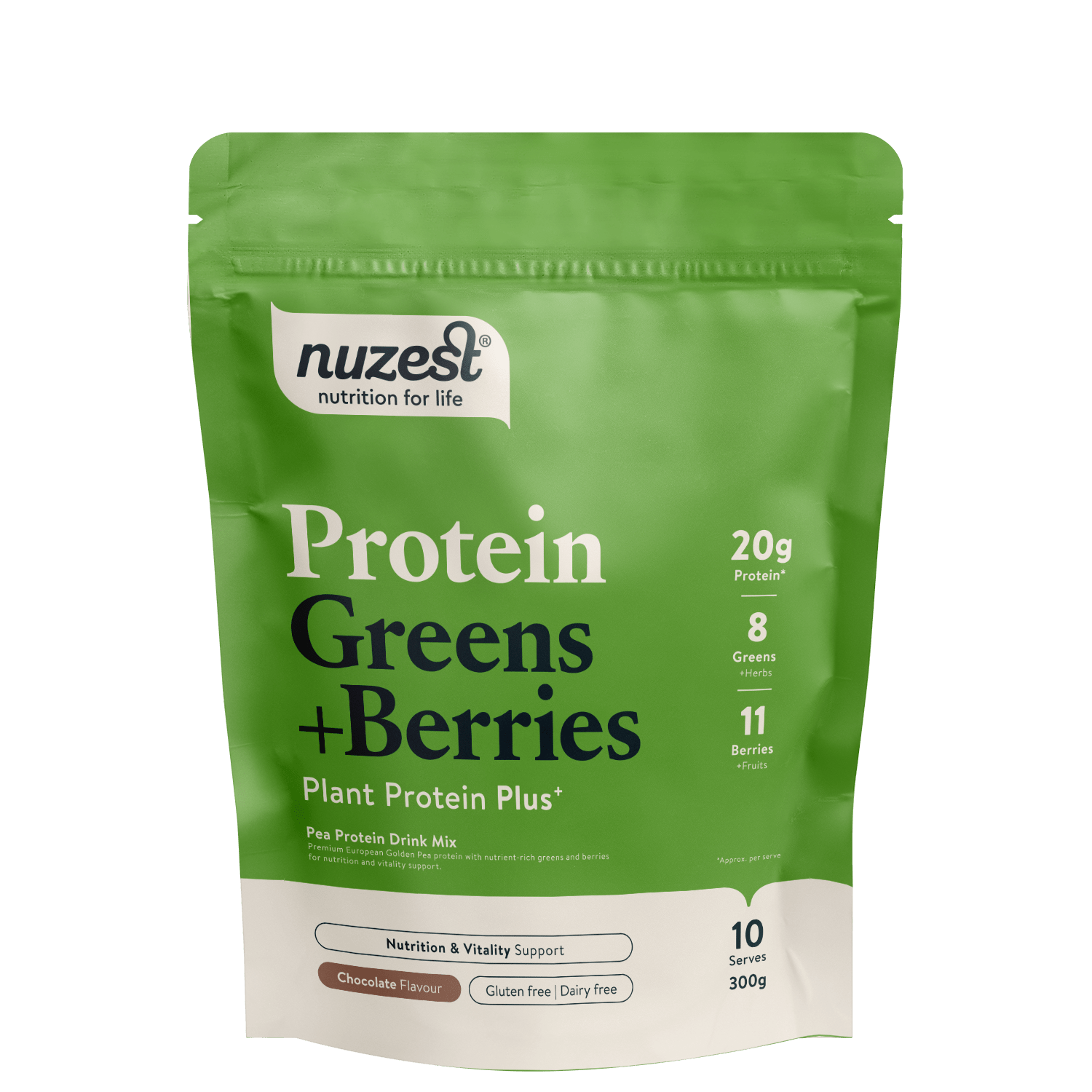 Protein Greens + Berries - Nuzest Dev Site